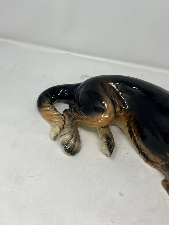 Vtg MINT Goebel W.Germany Porcelain German Shepherd Large 17 X 8.5 30027-35 - Picture 5 of 13